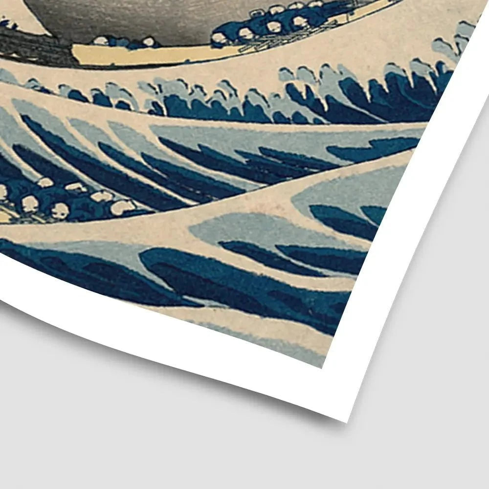 The Great Wave Off Kanagawa Art Print The Great Wave Off Kanagawa Art Print | The Great Wave artwork wall art product Katsushika Hokusai