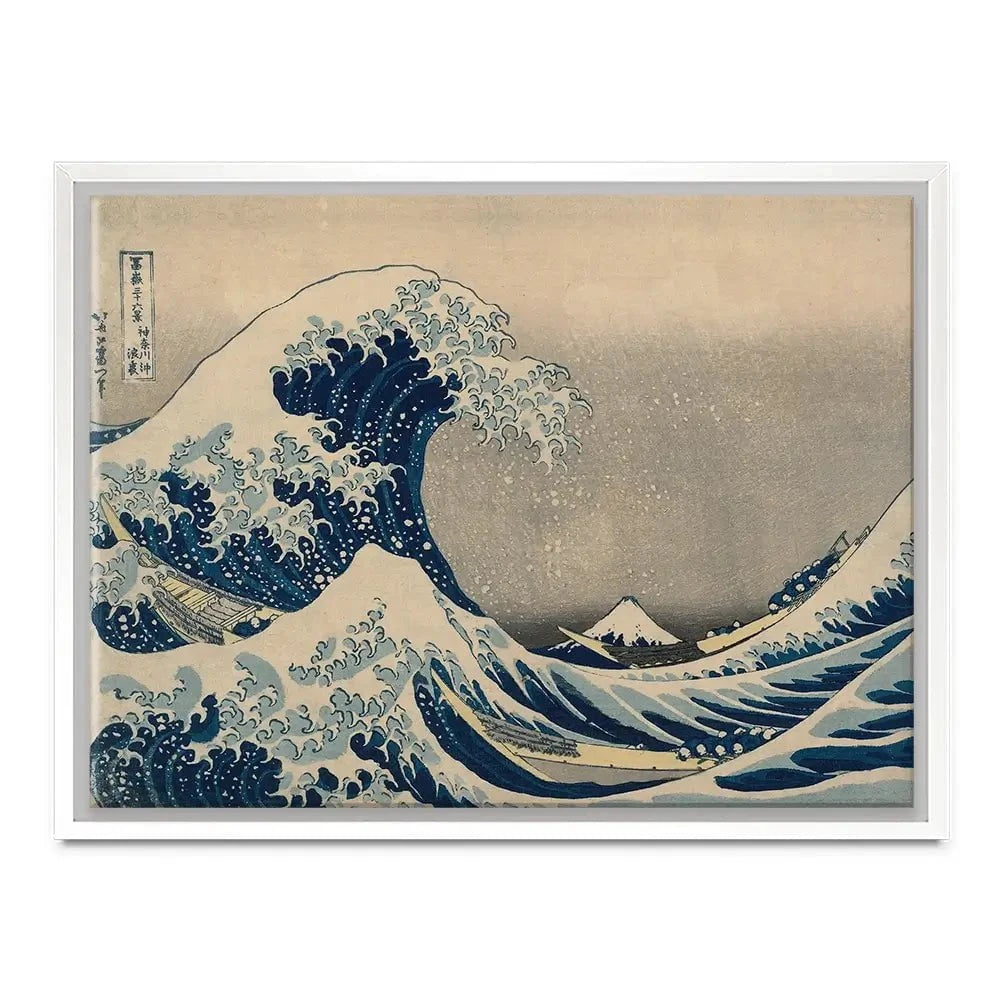 The Great Wave off Kanagawa Canvas Print The Great Wave off Kanagawa Canvas Print | The Great Wave Kanagawa Art wall art product Katsushika Hokusai