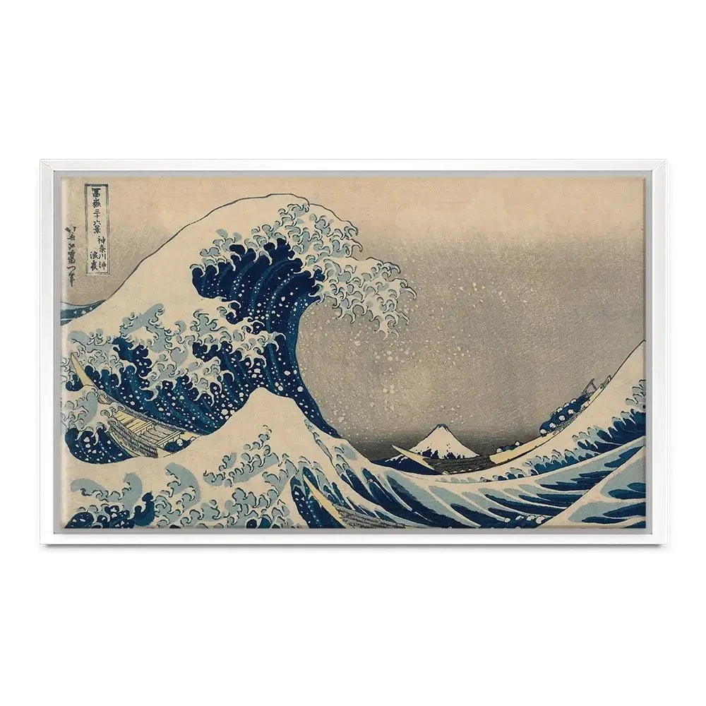 The Great Wave off Kanagawa Canvas Print The Great Wave off Kanagawa Canvas Print | The Great Wave Kanagawa Art wall art product Katsushika Hokusai