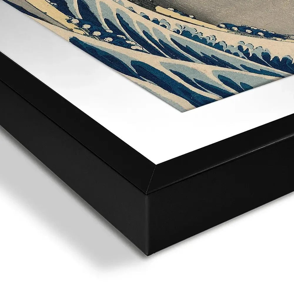 The Great Wave Off Kanagawa Framed Art Print The Great Wave Off Kanagawa Framed Art Print | The Great Wave Artwork wall art product Katsushika Hokusai