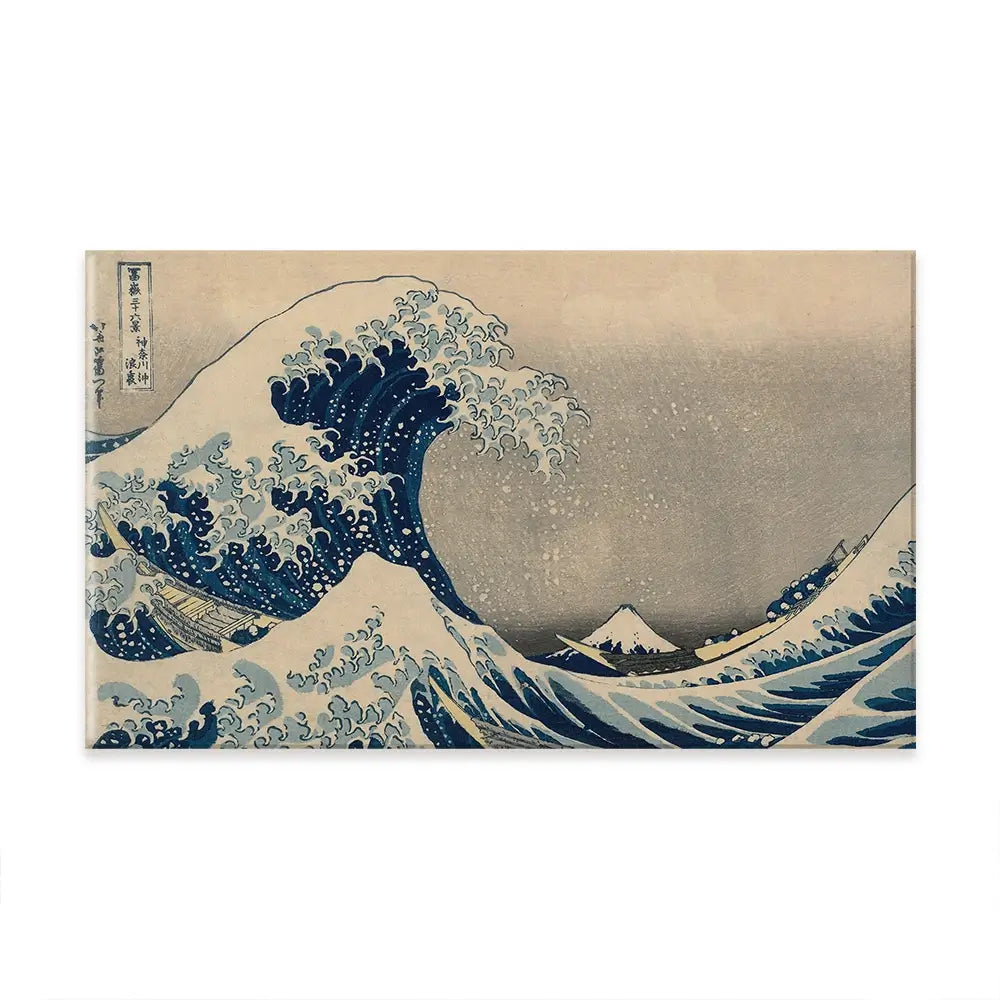 The Great Wave off Kanagawa Oversized Canvas Print The Great Wave off Kanagawa Oversized Canvas Print wall art product Art Print Shop