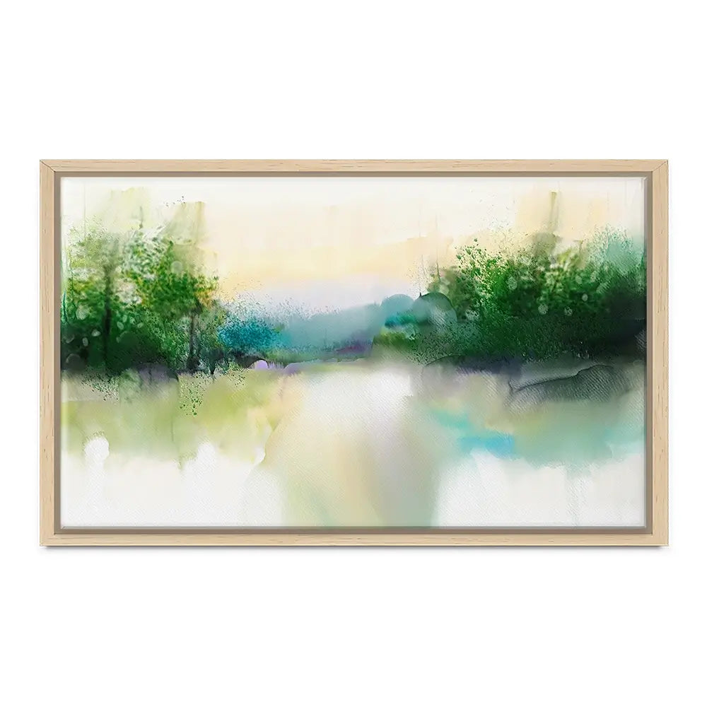 The Green Ahead Canvas Print The Green Ahead Canvas Print wall art product Art Print Shop