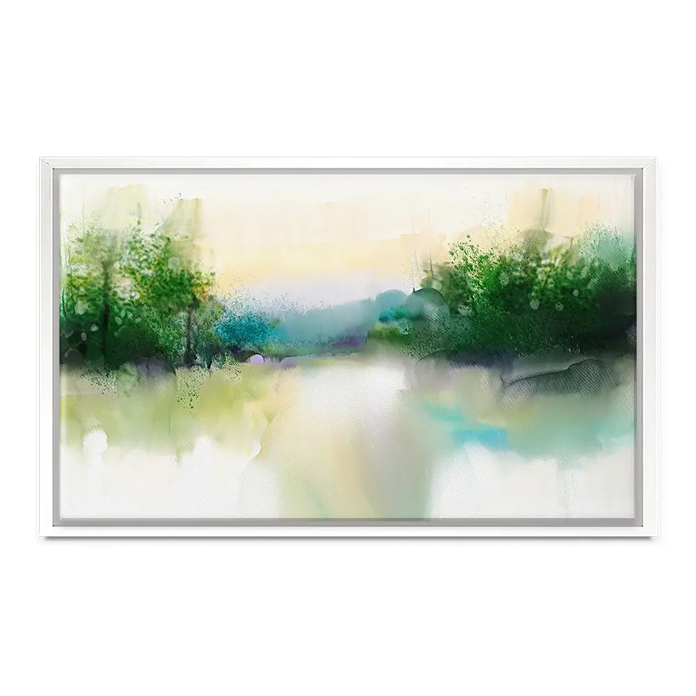 The Green Ahead Canvas Print The Green Ahead Canvas Print wall art product Art Print Shop