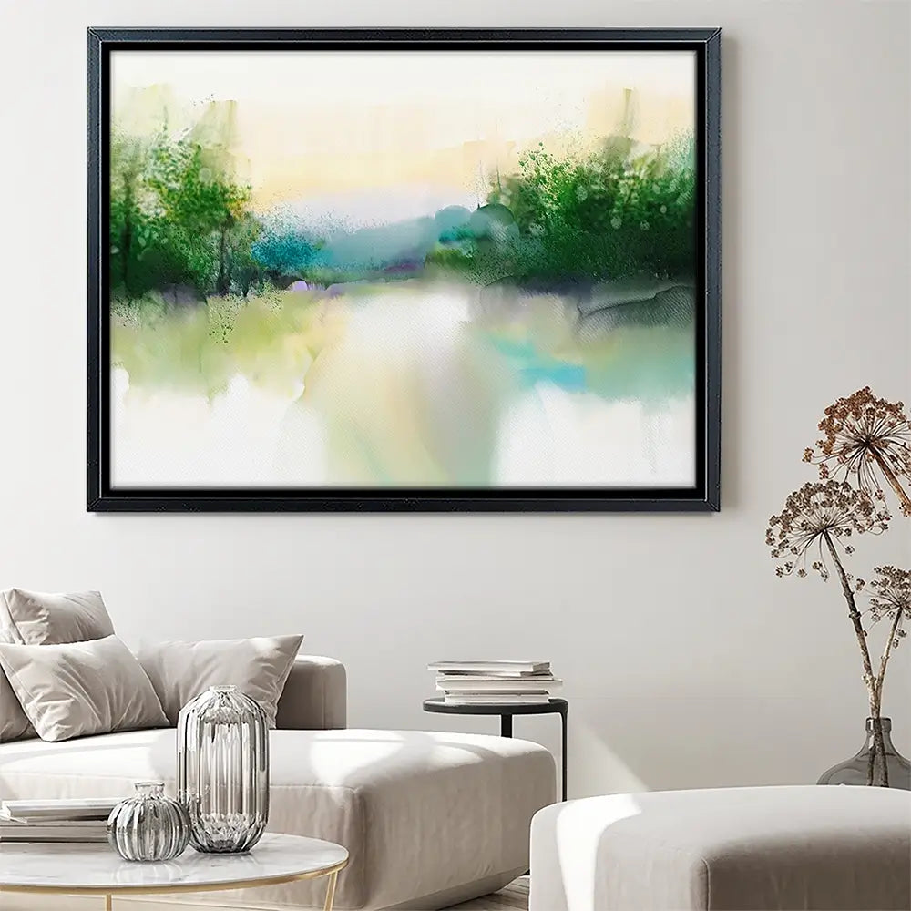 The Green Ahead Canvas Print The Green Ahead Canvas Print wall art product Art Print Shop