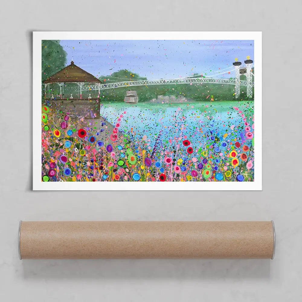 The Groves Art Print The Groves Art Print wall art product Jo Gough