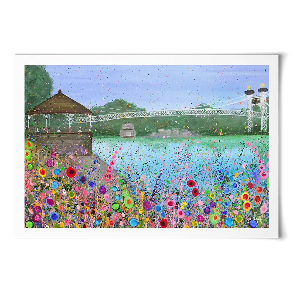 The Groves Art Print The Groves Art Print wall art product Jo Gough