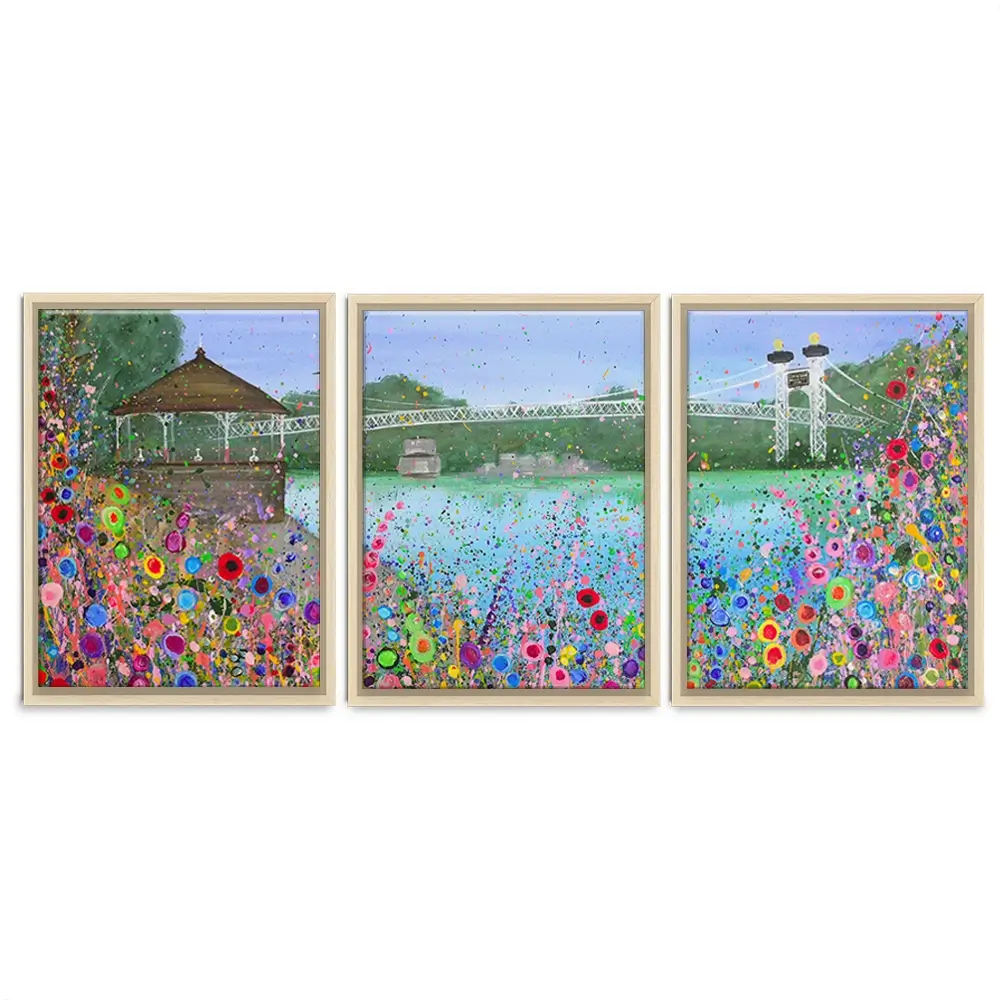 The Groves Trio Canvas Print The Groves Trio Canvas Print wall art product Jo Gough