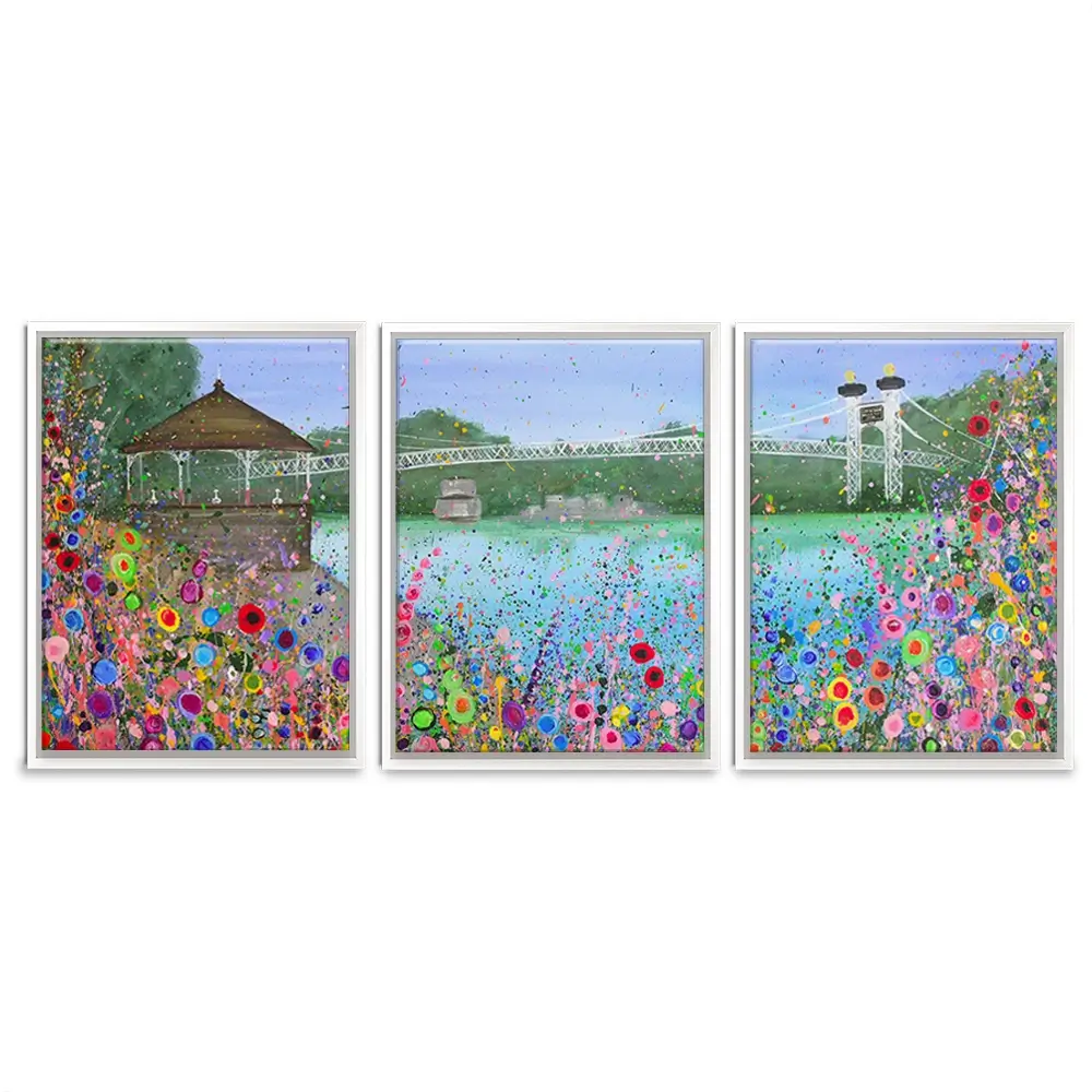 The Groves Trio Canvas Print The Groves Trio Canvas Print wall art product Jo Gough