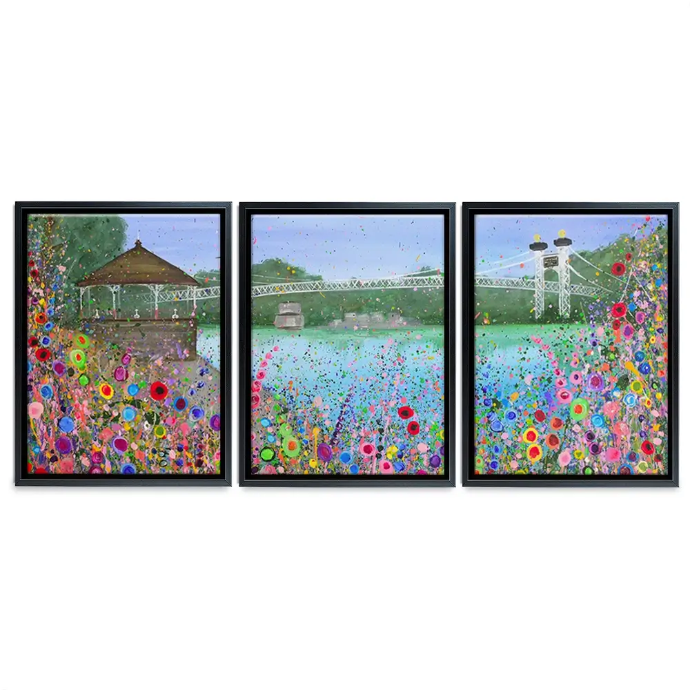 The Groves Trio Canvas Print The Groves Trio Canvas Print wall art product Jo Gough