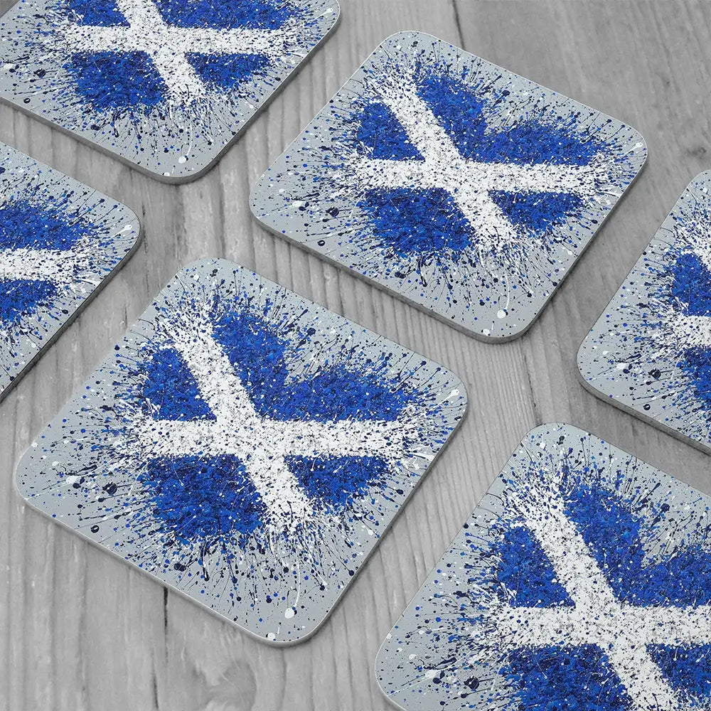 The Heart Of Scotland Coaster Set The Heart Of Scotland Coaster Set wall art product Jo Gough