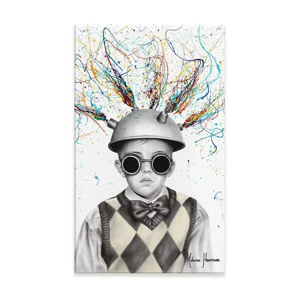 The Ideas Boy Canvas Print The Ideas Boy Canvas Print wall art product Ashvin Harrison