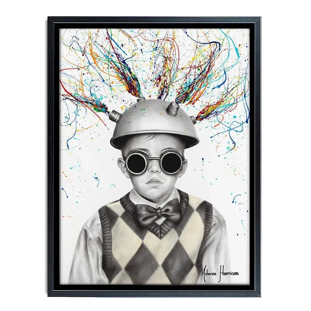 The Ideas Boy Canvas Print The Ideas Boy Canvas Print wall art product Ashvin Harrison