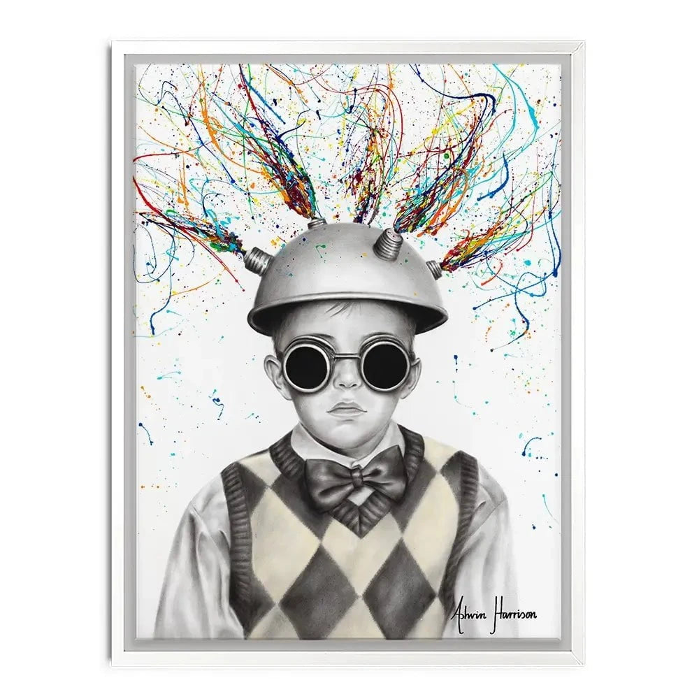 The Ideas Boy Canvas Print The Ideas Boy Canvas Print wall art product Ashvin Harrison