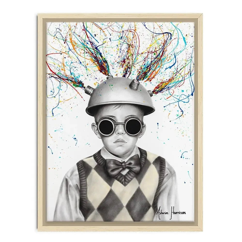 The Ideas Boy Canvas Print The Ideas Boy Canvas Print wall art product Ashvin Harrison