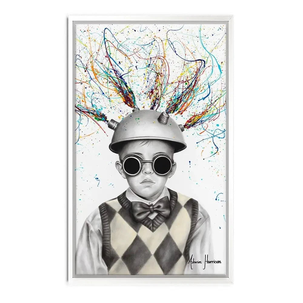 The Ideas Boy Canvas Print The Ideas Boy Canvas Print wall art product Ashvin Harrison
