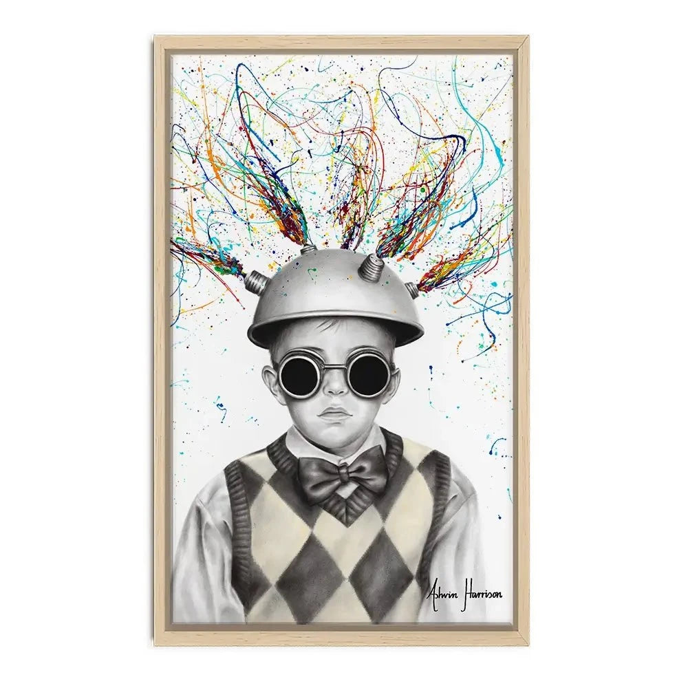 The Ideas Boy Canvas Print The Ideas Boy Canvas Print wall art product Ashvin Harrison