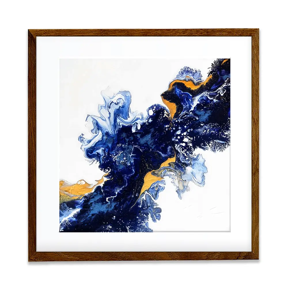 The Inner Well Square Framed Art Print The Inner Well Square Framed Art Print wall art product Alyson Storms - Independent