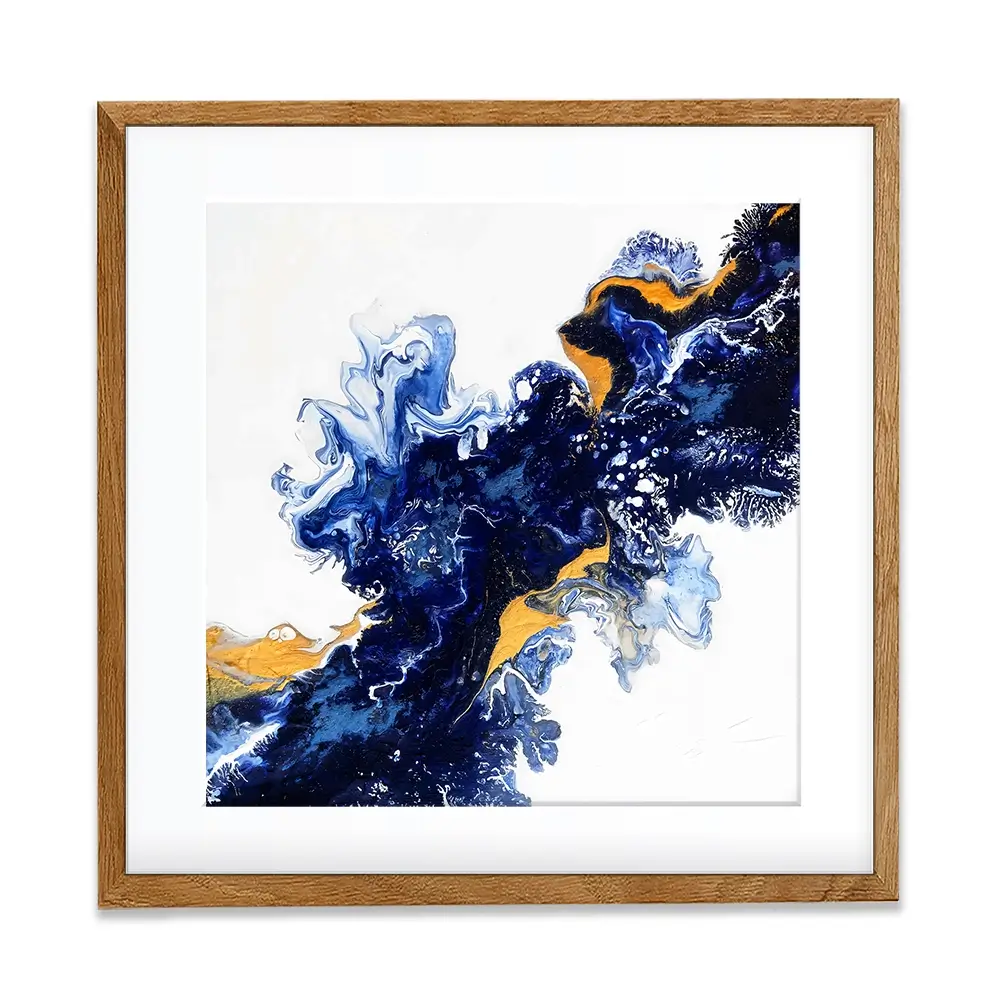 The Inner Well Square Framed Art Print The Inner Well Square Framed Art Print wall art product Alyson Storms - Independent