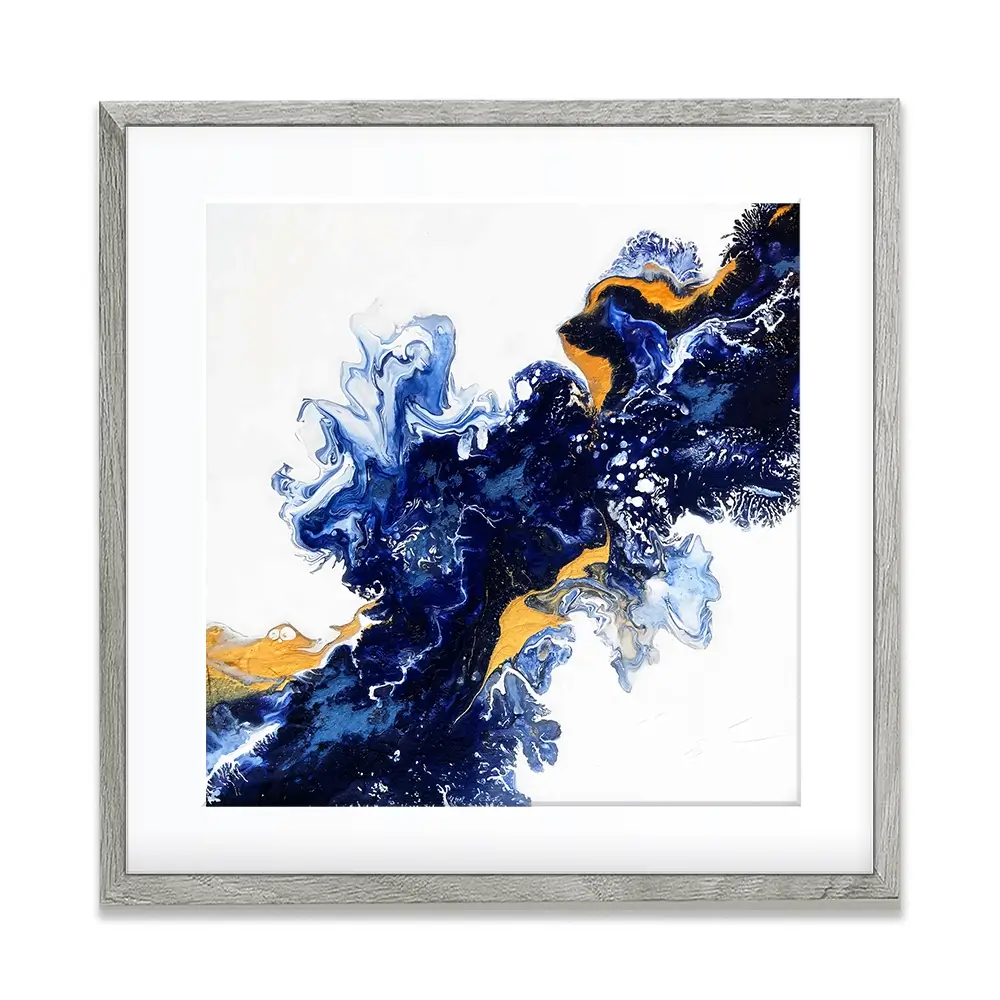 The Inner Well Square Framed Art Print The Inner Well Square Framed Art Print wall art product Alyson Storms - Independent