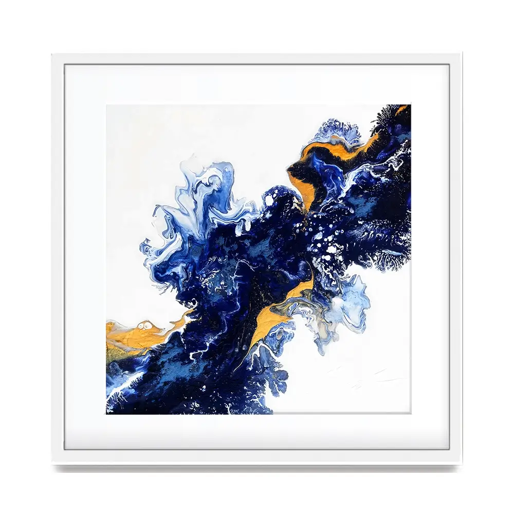 The Inner Well Square Framed Art Print The Inner Well Square Framed Art Print wall art product Alyson Storms - Independent