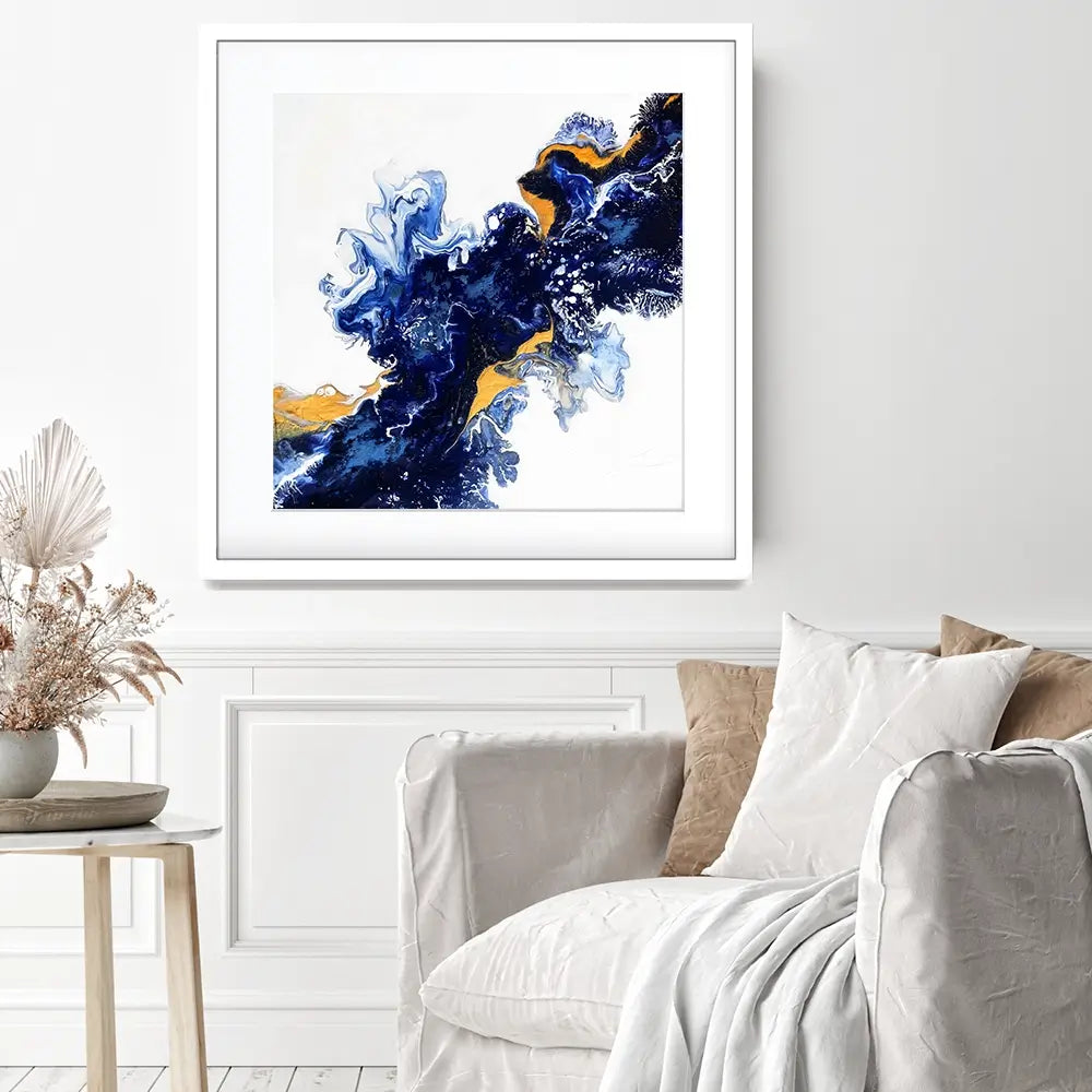 The Inner Well Square Framed Art Print The Inner Well Square Framed Art Print wall art product Alyson Storms - Independent