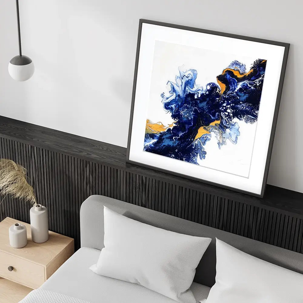 The Inner Well Square Framed Art Print The Inner Well Square Framed Art Print wall art product Alyson Storms - Independent