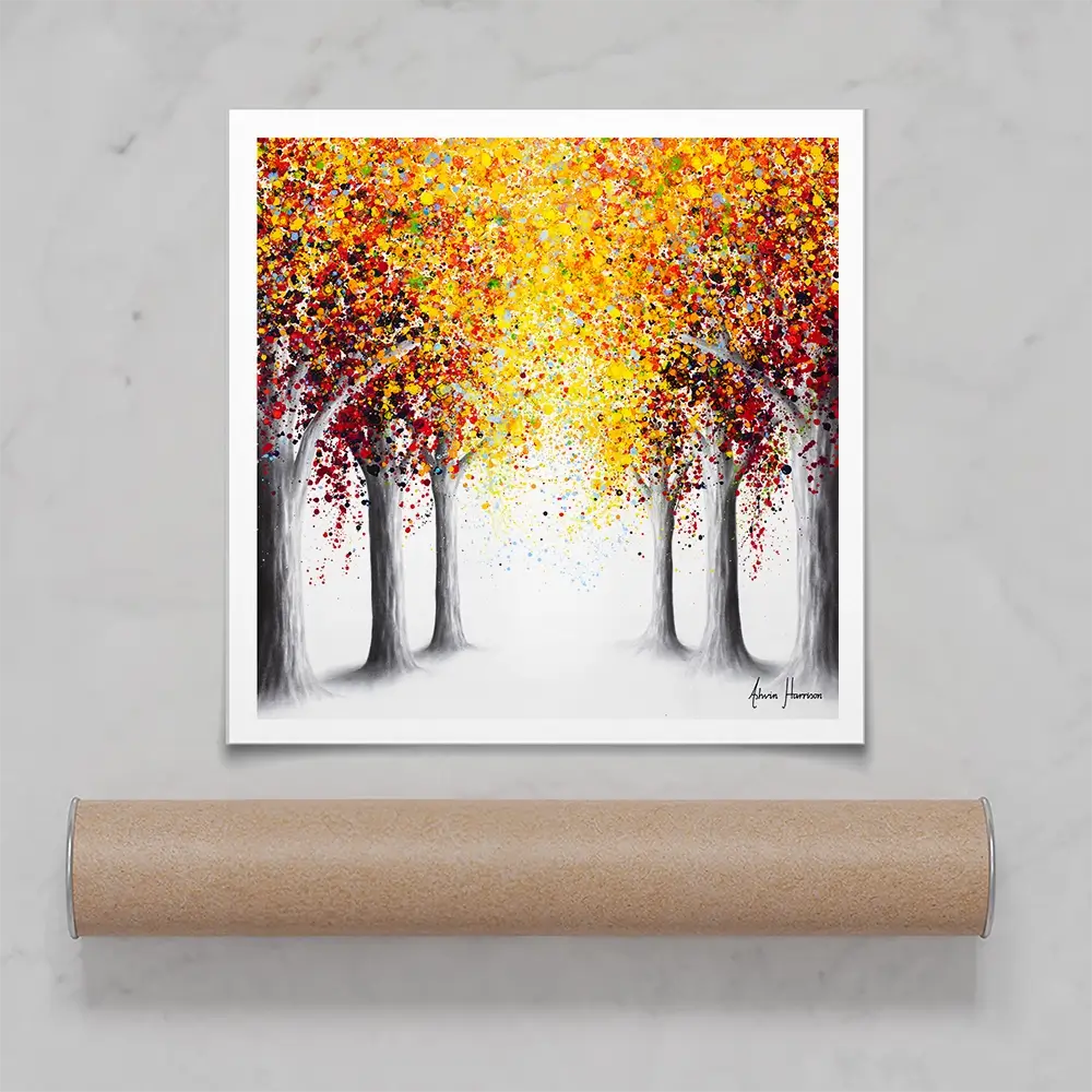 The Journey Continues Square Art Print The Journey Continues Square Art Print wall art product Ashvin Harrison