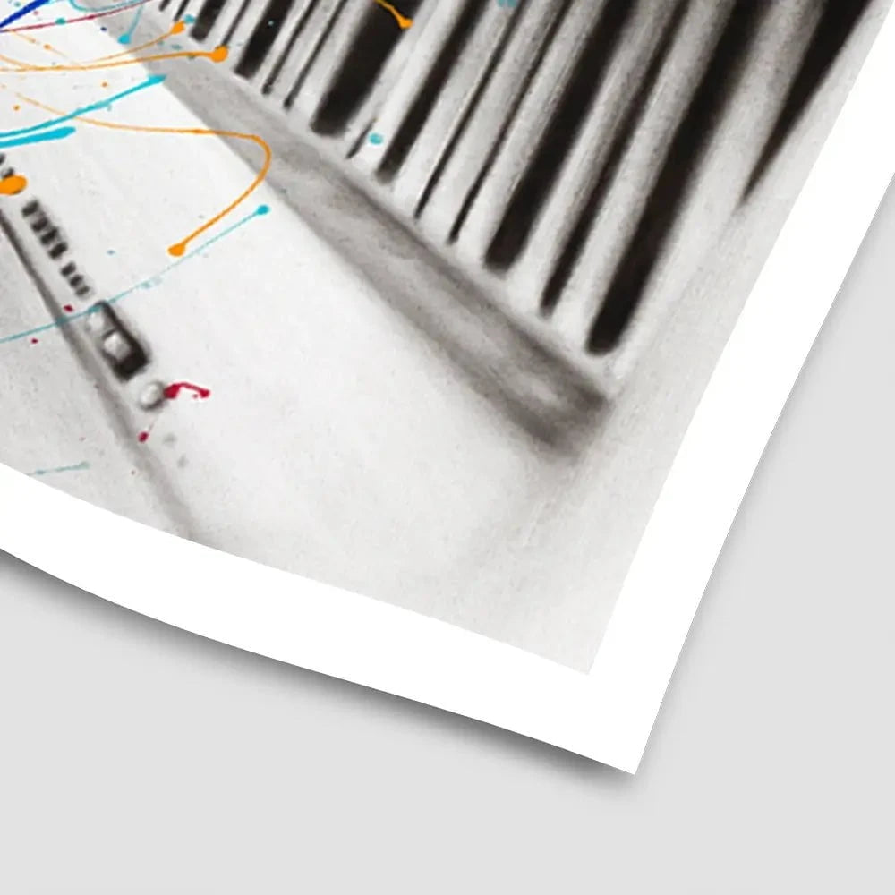 The Keyboard Solo Art Print The Keyboard Solo Art Print wall art product Ashvin Harrison