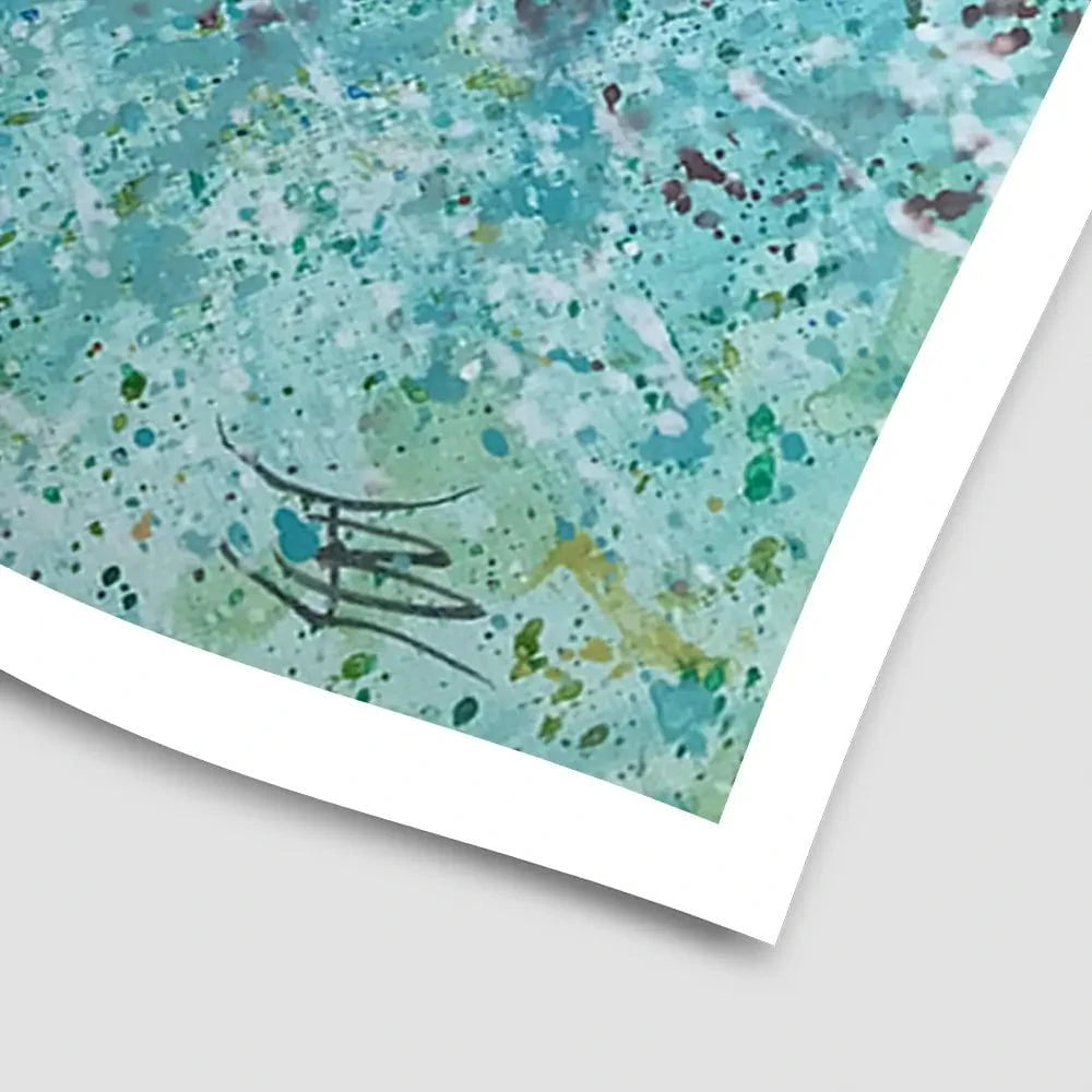 The Kingfisher Art Print The Kingfisher Art Print wall art product Jane Brookshaw