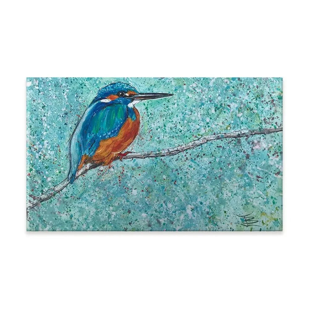 The Kingfisher Canvas Print The Kingfisher Canvas Print wall art product Jane Brookshaw