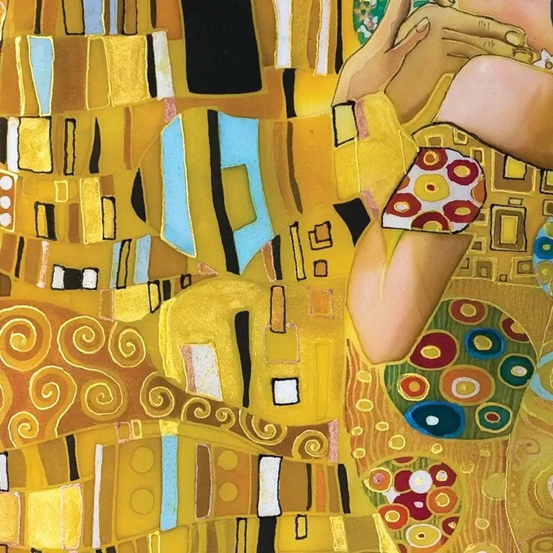 The Kiss Reimagined Framed Art Print The Kiss Framed Art Print | The Kiss Framed Print | The Kiss Artwork wall art product Liliya Kulianionak / Shutterstock