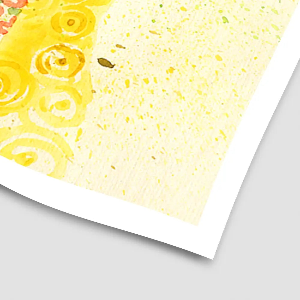 The Kiss Watercolour Art Print The Kiss Watercolour Art Print wall art product Anna Ismagilova / Shutterstock