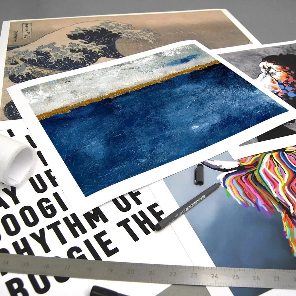 The Line Inbetween Art Print The Line Inbetween Art Print wall art product Svetlana Aleynikova