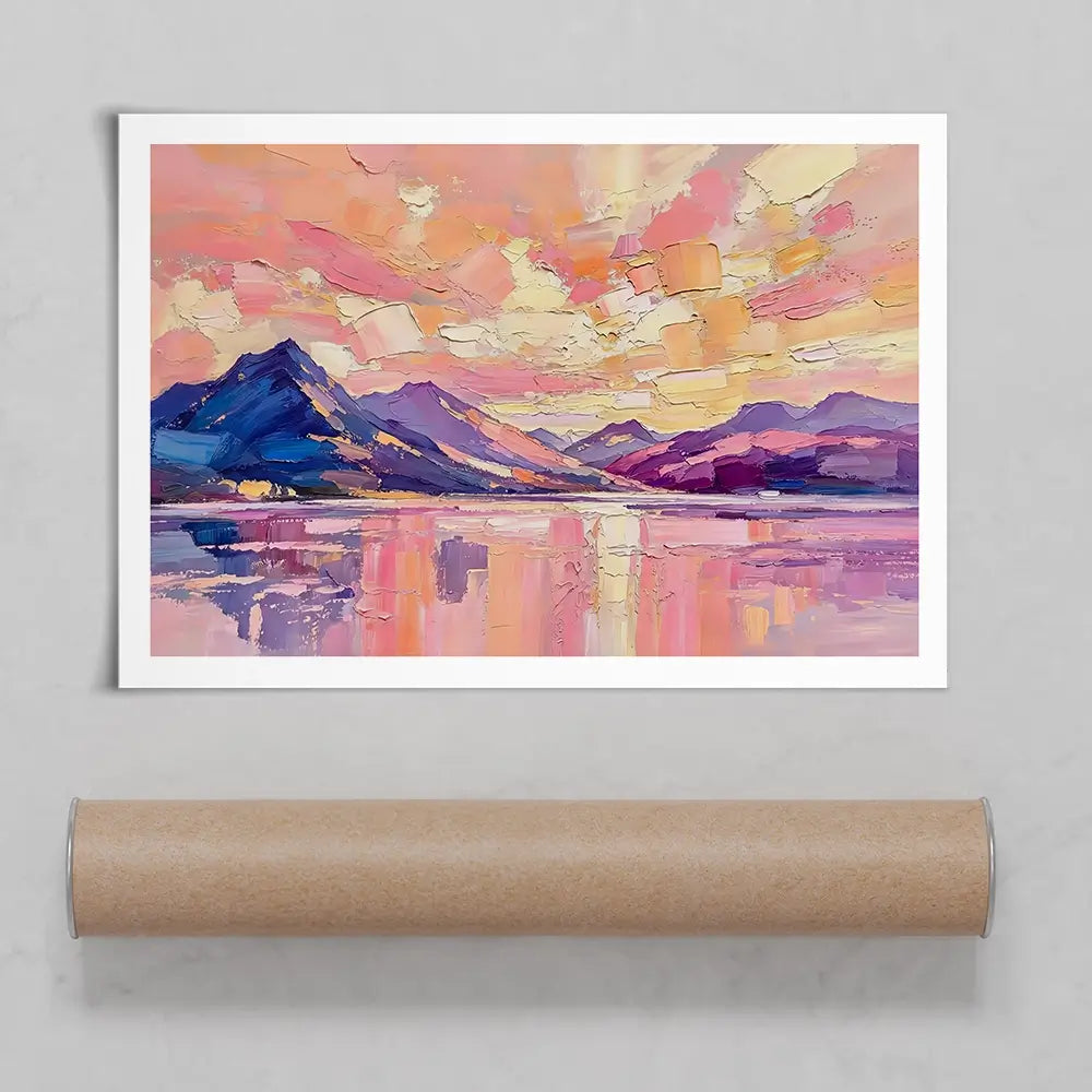 The Loch Holds The Light Art Print The Loch Holds The Light Art Print wall art product David Alexander Elder