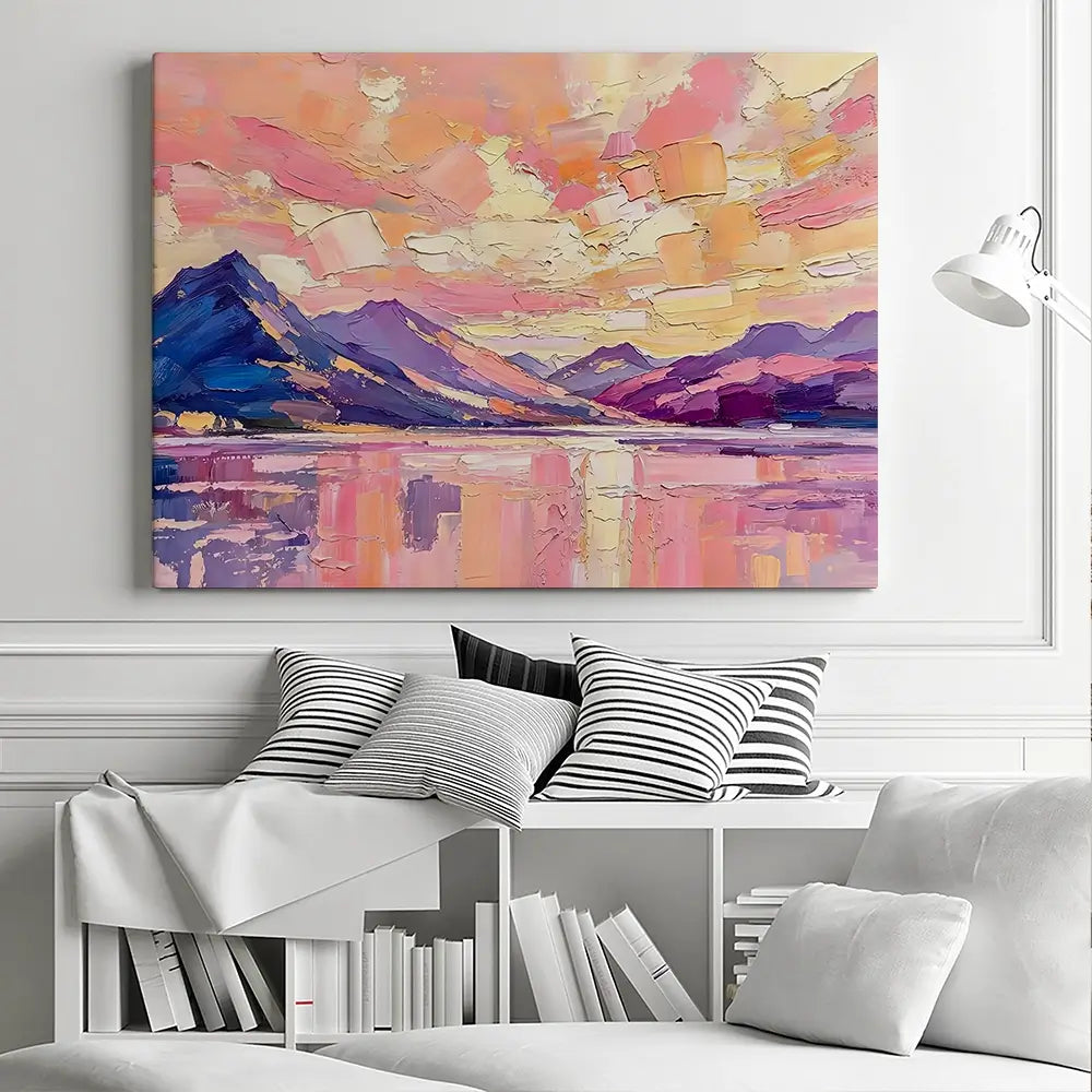 The Loch Holds The Light Canvas Print The Loch Holds The Light Canvas Print wall art product David Alexander Elder