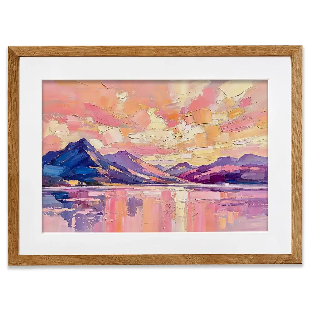 The Loch Holds The Light Framed Art Print The Loch Holds The Light Framed Art Print wall art product David Alexander Elder