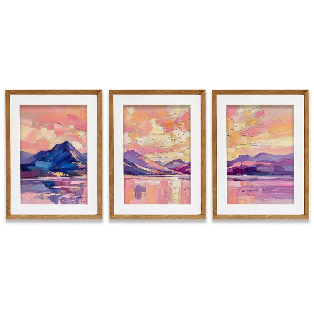 The Loch Holds The Light Framed Art Print Trio The Loch Holds The Light Framed Art Print Trio wall art product David Alexander Elder