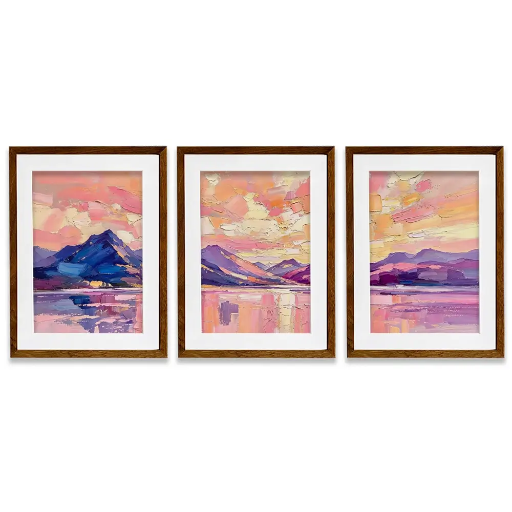The Loch Holds The Light Framed Art Print Trio The Loch Holds The Light Framed Art Print Trio wall art product David Alexander Elder