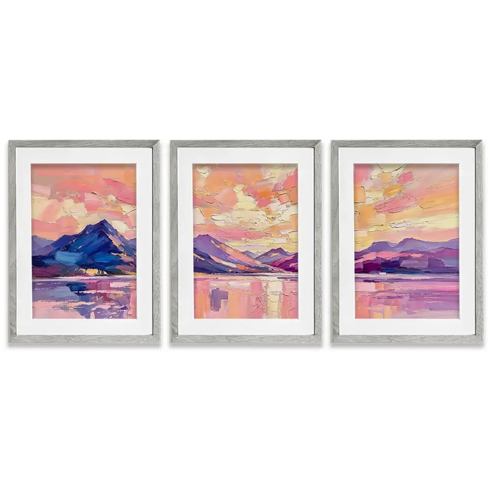The Loch Holds The Light Framed Art Print Trio The Loch Holds The Light Framed Art Print Trio wall art product David Alexander Elder