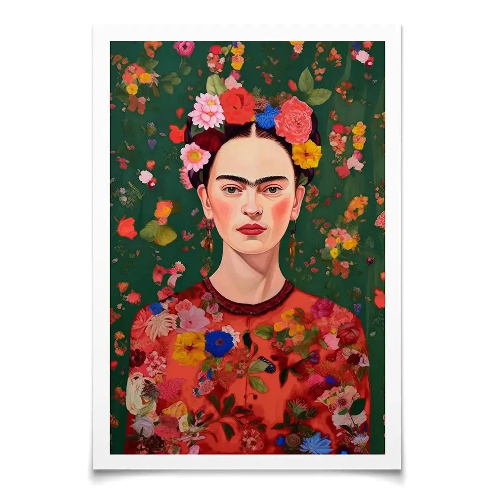 The Love Of Flowers Art Print The Love Of Flowers Art Print wall art product Treechild