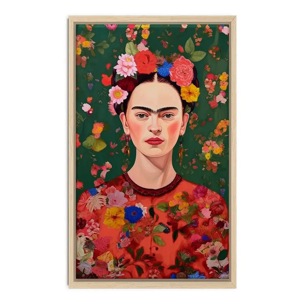 The Love Of Flowers Canvas Print The Love Of Flowers Canvas Print wall art product Treechild