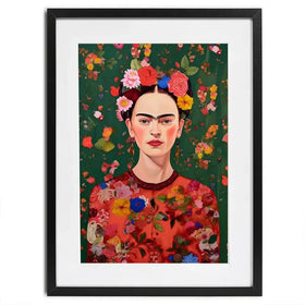 The Love Of Flowers Framed Art Print The Love Of Flowers Framed Art Print wall art product Treechild