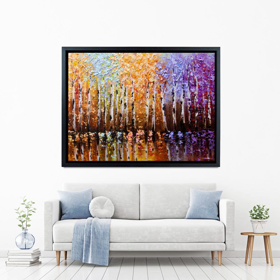 The Magical Forest Canvas Print wall art product Osnat Tzadok