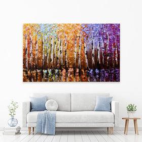 The Magical Forest Canvas Print wall art product Osnat Tzadok