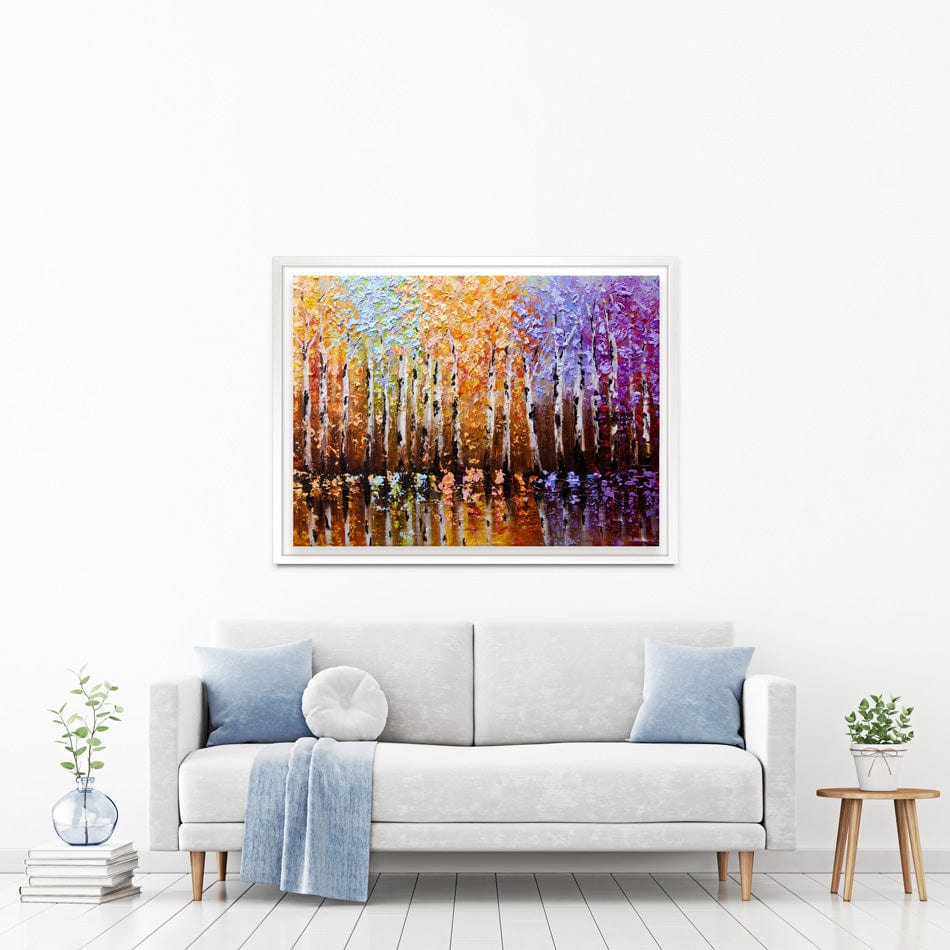 The Magical Forest Canvas Print wall art product Osnat Tzadok