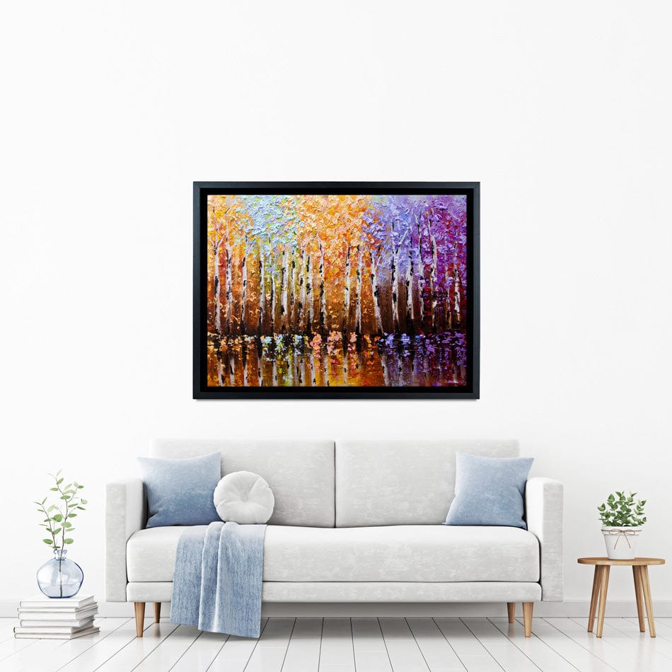 The Magical Forest Canvas Print wall art product Osnat Tzadok