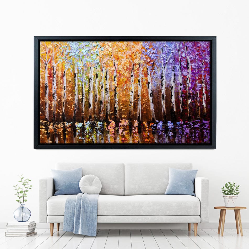 The Magical Forest Canvas Print wall art product Osnat Tzadok