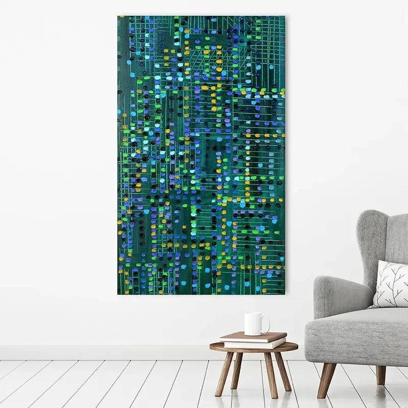 The Matrix Canvas Print The Matrix Canvas Print wall art product Ekaterina Ermilkina