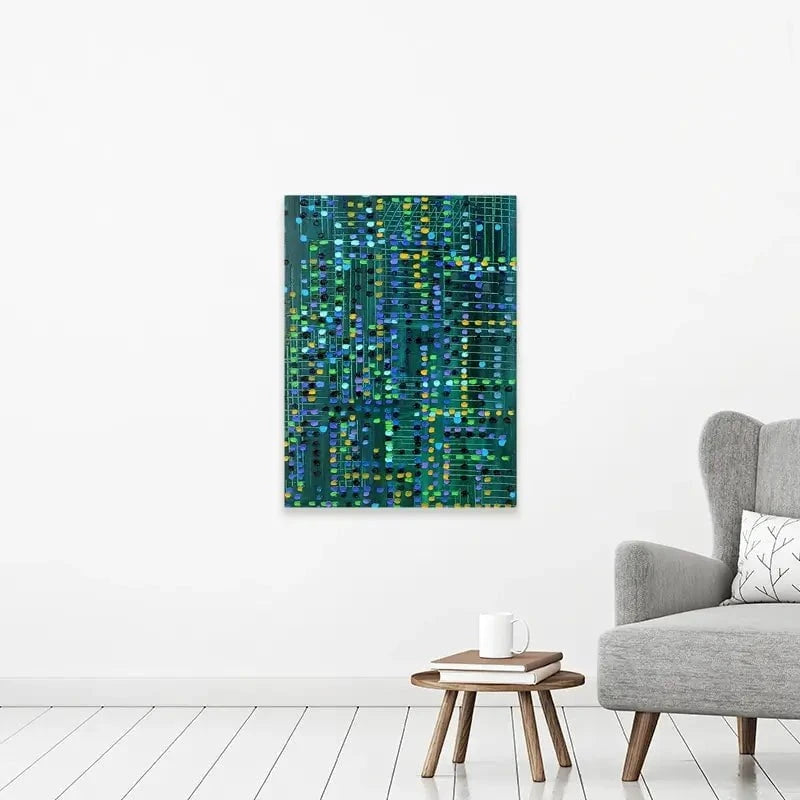 The Matrix Canvas Print The Matrix Canvas Print wall art product Ekaterina Ermilkina