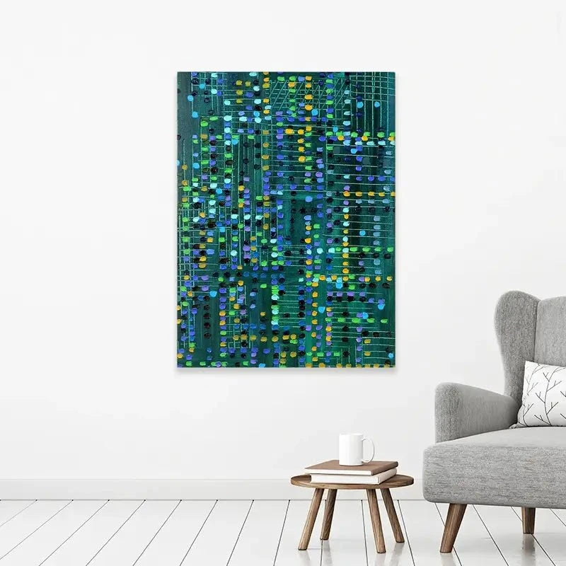 The Matrix Canvas Print The Matrix Canvas Print wall art product Ekaterina Ermilkina